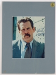 1990 Nick Nolte Signed 12" x 16" Matted Photo (JSA)