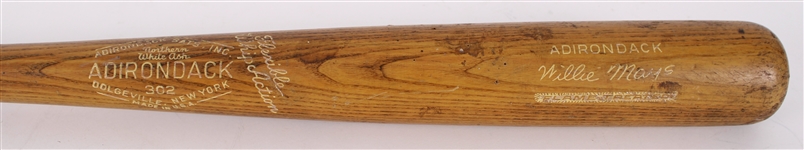 1961-63 Willie Mays San Francisco Giants Adirondack Professional Model Bat (MEARS LOA)