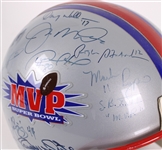 2000's Super Bowl MVPs Multi Signed Full Size Helmet w/ 13 Signatures Including Joe Montana, Roger Staubach, Terrell Davis, John Riggins & More (JSA)