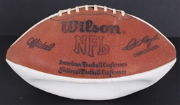 1981 San Francisco 49ers Super Bowl XVI Champions Signed ONFL Rozelle Autograph Panel Football w/ 13 Signatures Including Joe Montana, Bill Walsh, Ronnie Lott & More (JSA)