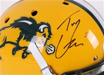 2021 Trey Lance North Dakota State Bison Signed Full Size Display Helmet (JSA / Beckett)