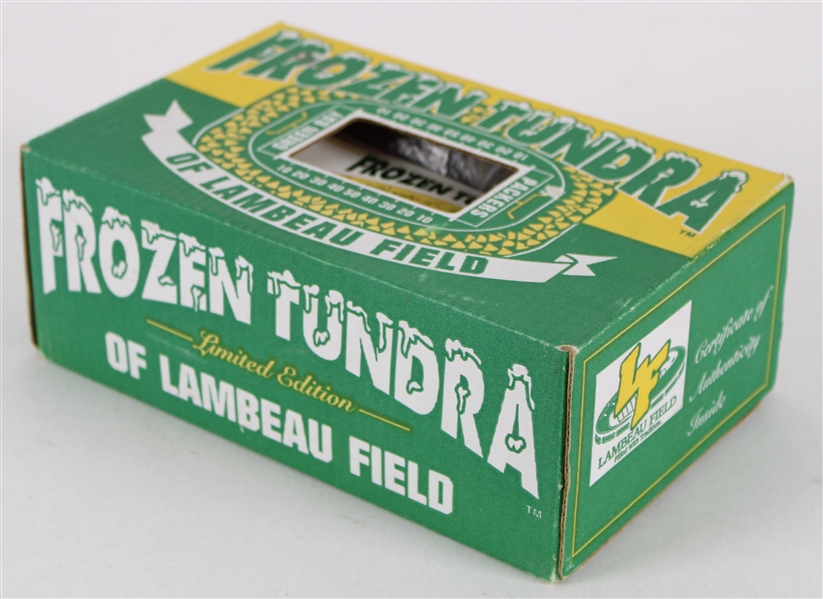 1996-97 Green Bay Packers Lambeau Field MIB Frozen Tundra