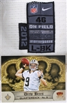 2012 Drew Brees New Orleans Saints Preseason Jersey (MEARS LOA)