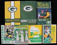 1951-2014 Green Bay Packers Press & Media Guide Collection - Lot of 7