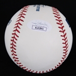 2000's Greg Maddux Atlanta Braves Signed OML Selig Baseball *JSA*