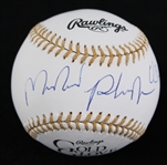 2000s Michael Phelps Olympic Gold Medalist Signed Rawlings Gold Glove Baseball (JSA)