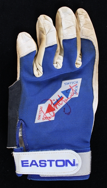 1990s Robin Yount Milwaukee Brewers Signed Game Worn Easton SwitchBack Batting Glove (MEARS LOA/JSA)