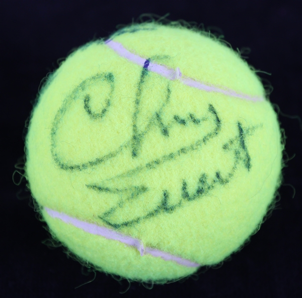 1990s Chris Evert Martina Navratilova Signed Penn 4 Tennis Ball (JSA)