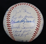 1962 Milwaukee Braves Team Signed ONL Giles Baseball w/ 30 Signatures Including Hank Aaron, Warren Spahn, Eddie Mathews, Joe Torre, Bob Uecker & More (JSA)