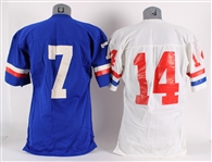 1979-85 NFC & AFC Pro Bowl Jerseys - Lot of 2 (MEARS LOA)