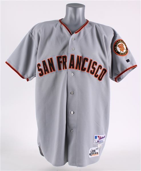 2001 Barry Bonds San Francisco Giants Road Jersey (MEARS LOA)