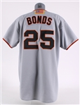 2001 Barry Bonds San Francisco Giants Road Jersey (MEARS LOA)