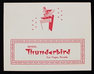 1963 Historic Day Joe Louis Hotel Thunderbird photo signed by Cassius Clay Sonny Liston Joe Louis Sugar Ray Robinson Signed 6.5x8 Hotel Thunderbird Photo Display (JSA Full Letter)