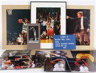 1970s-2000s Milwaukee Bucks 19x26 Framed Photos, Decals & more (Lot of 45)