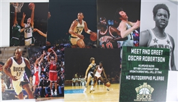 1970s-2000s Milwaukee Bucks 19x26 Framed Photos, Decals & more (Lot of 45)