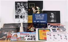 1970s-2000s Milwaukee Bucks 19x26 Framed Photos, Decals & more (Lot of 45)