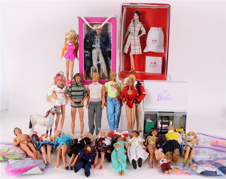 1990s-2010s Barbie Collection w/ Dolls & Accessories (Lot of 50+)