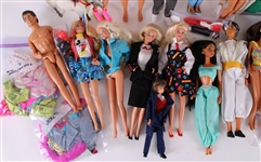 1990s-2010s Barbie Collection w/ Dolls & Accessories (Lot of 50+)