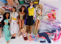 1990s-2010s Barbie Collection w/ Dolls & Accessories (Lot of 50+)