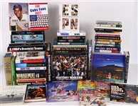 1970s-2010s NBA, MLB Book Collection (Lot of 50)