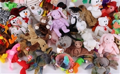 1990s Ty Beanie Babies Collection (Lot of 60+)