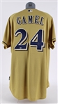 2013 Mat Gamel Milwaukee Brewers Signed Authentic Gold Alternate Jersey (MLB Hologram / JSA)