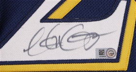 2017 Matt Garza Milwaukee Brewers Signed Authentic Navy Alternate Jersey (MLB Hologram / JSA)