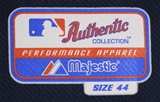 2010 Milwaukee Brewers Team Issued Bat Boy Road Jersey (MEARS LOA / MLB Hologram)