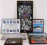 1980s-1990s Chicago Cubs & Chicago Bears 18x36 Framed Prints & more (Lot of 7)