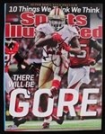 2013 Frank Gore San Francisco 49ers Autographed Sports Illustrated Magazine (JSA)
