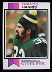 1973 Franco Harris Pittsburgh Steelers Topps Trading Card #89 (Rookie Card)
