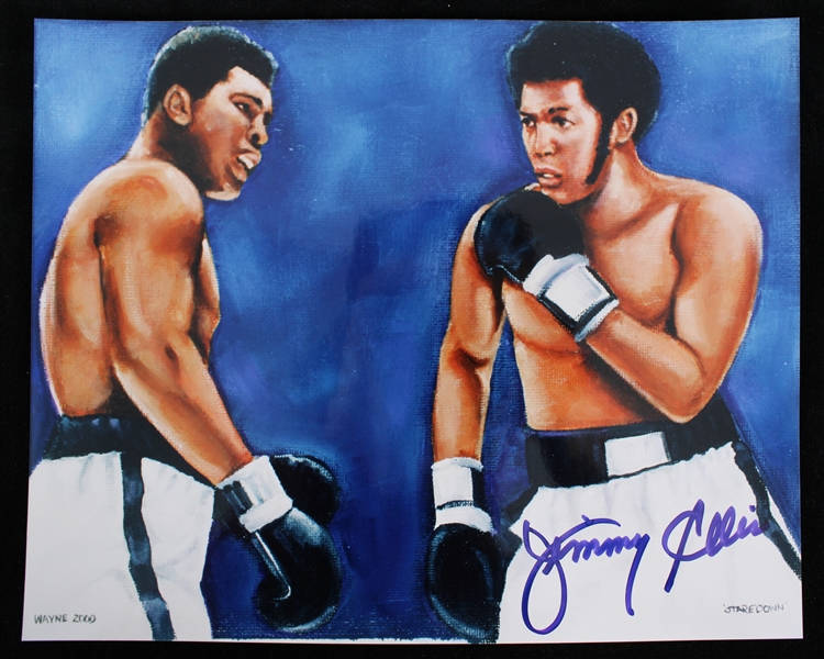2000 Jimmy Ellis (d.2014) Autographed 8"x10" Color Print (JSA) (Lot of 2)