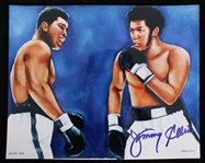 2000 Jimmy Ellis (d.2014) Autographed 8"x10" Color Print (JSA) (Lot of 2)