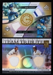 2003-05 Paul Moliter and Robin Yount Topps and Upper Deck Relic Trading Cards (Lot of 2)