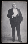 1921 John L. Sullivan 3.5"x5.5" B&W Postcard