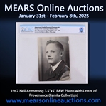 1947 Neil Armstrong 3.5"x5" B&W Photo with Letter of Provenance (Family Collection)