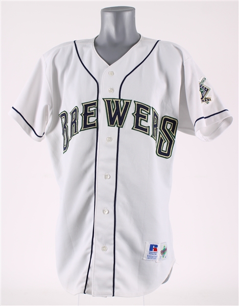 1994 Bill Wegman Milwaukee Brewers Home Jersey (MEARS LOA)