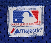 1990's Milwaukee Brewers #55 Batting Practice / Spring Training Jersey (MEARS LOA)