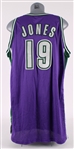 2003-04 Damon Jones Milwaukee Bucks Game Worn Road Jersey (MEARS LOA)