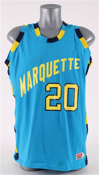 1974 Maurice Lucas Marquette Warriors Repro Jersey