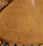 1910's-40's Store Model Baseball Mitt Collection - Lot of 2 w/ Whitey Kurowski Player Endorsed Dubow & Black Leather Five Finger Mitt