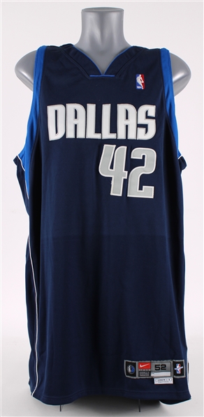 2004-05 Jerry Stackhouse Dallas Mavericks Signed Game Worn Road Jersey (MEARS A5 / JSA)