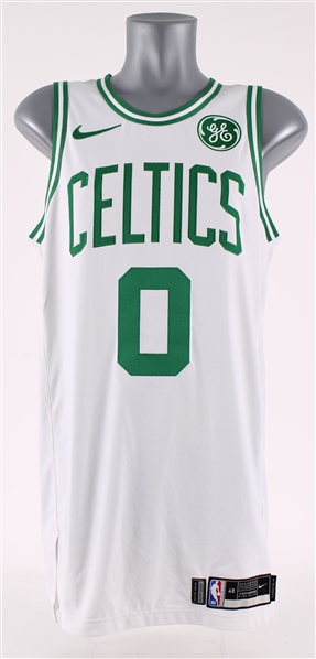 2018-19 Jayson Tatum Boston Celtics Game Worn Association Edition Jersey (MEARS A5)