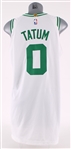 2018-19 Jayson Tatum Boston Celtics Game Worn Association Edition Jersey (MEARS A5)