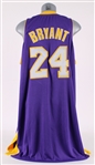 2008-09 Kobe Bryant Los Angeles Lakers Game Worn Road Jersey (MEARS A5)