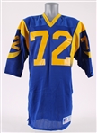 1987-93 Robert Jenkins Los Angeles Rams Game Worn Home Jersey (MEARS LO)A)