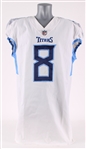 2018 Marcus Mariota Tennessee Titans Road Jersey (MEARS LOA)
