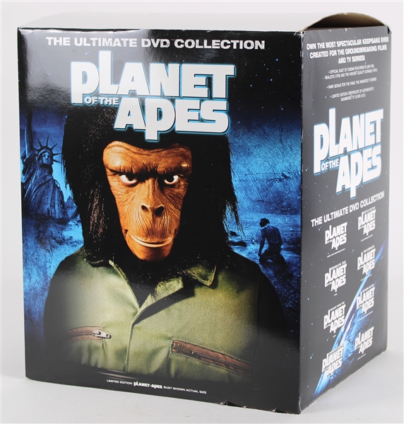 2006 Planet of the Apes LE Bust w/ DVD Collection in 14x10x12 Original Box 