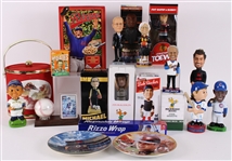 1990s-2000s MLB & NBA Bobbleheads, Collector Plates & more (Lot of 20)