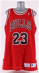 1992-93 Michael Jordan Chicago Bulls Pro Cut Road Jersey (MEARS A5)